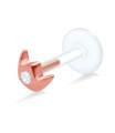 Crown Shaped Labrets Push-in LA-285
